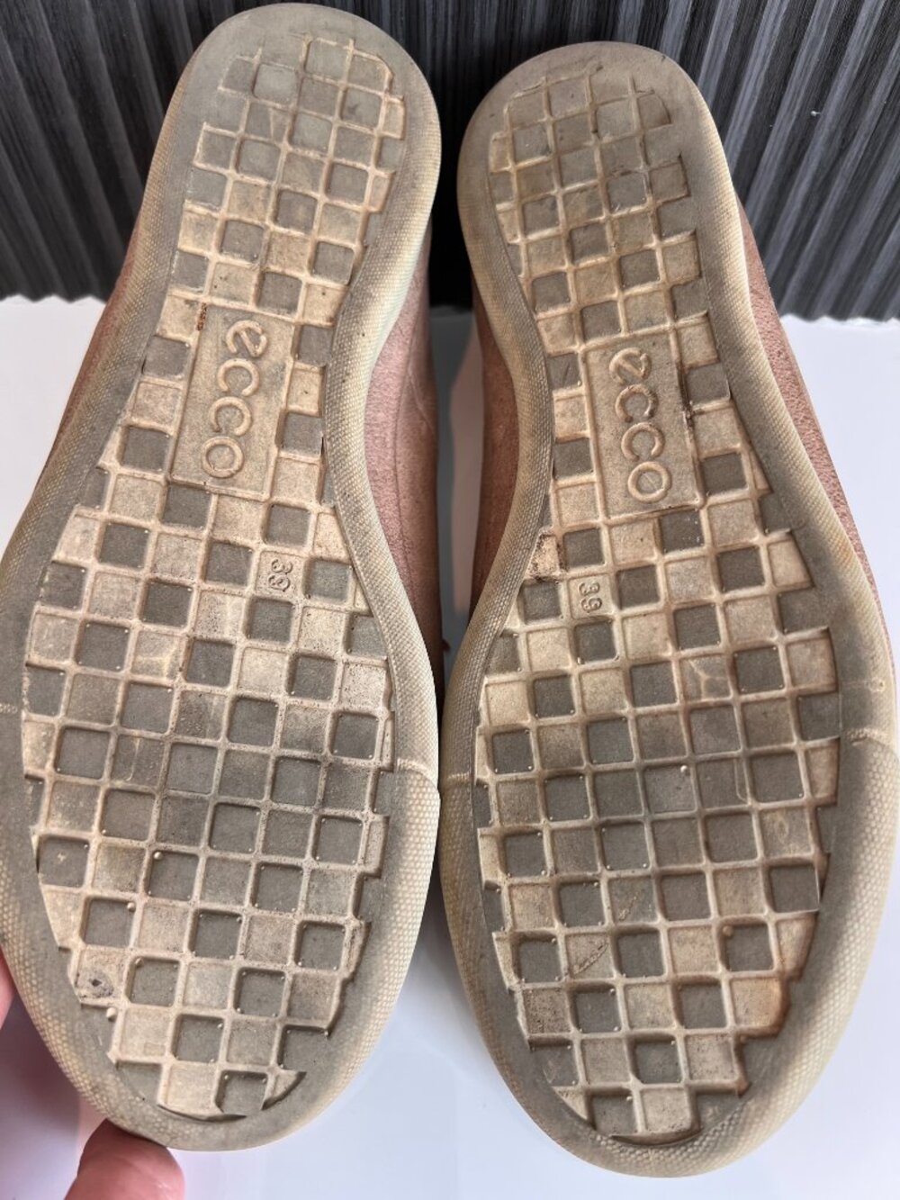 Ecco suede laceup casual shoes size 39 - Picture 6 of 7